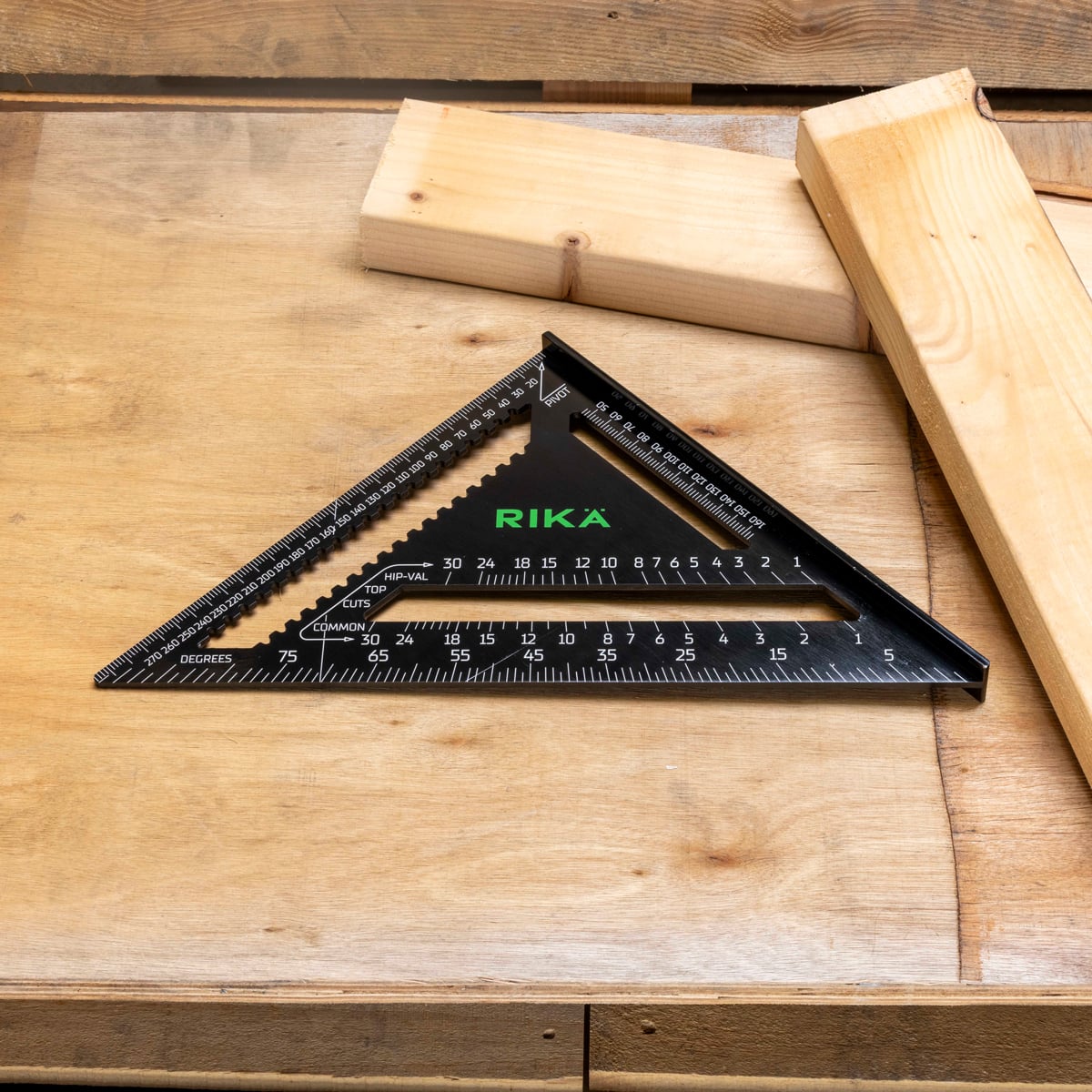 Rikä 12in (300mm) Professional Metric Rafter Square